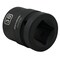 Dynamic 1" Drive Standard Socket, Black Phosphate, Tools 30MM X 1" Drive, 6 Point Standard Length D025030 - alternate 7